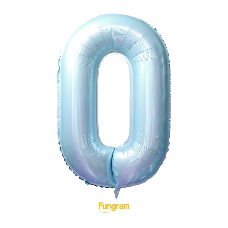 foil numbers balloons service