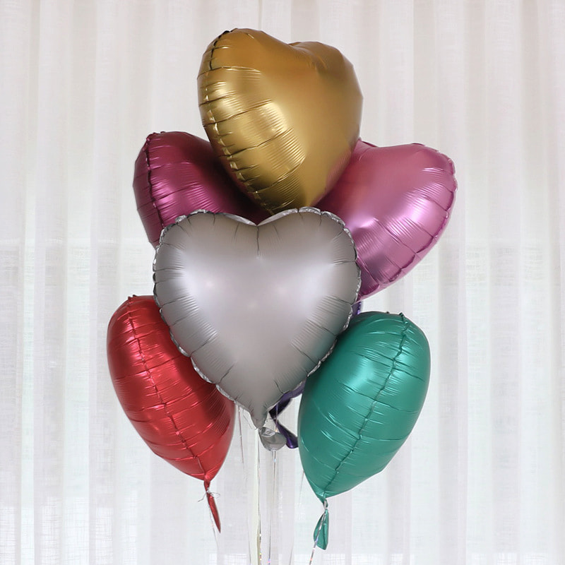 heart mylar balloon bulk