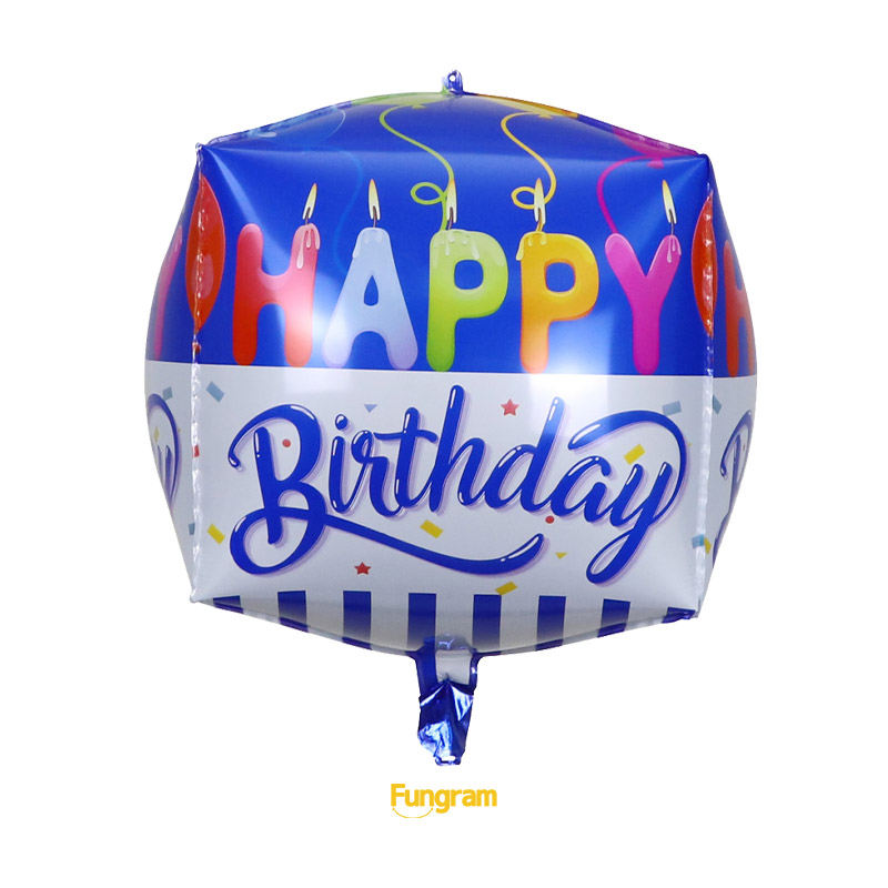 Happy birthday 4D balloon suppliers