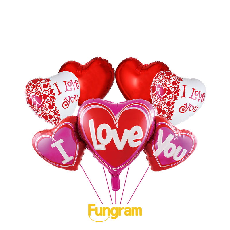 Mylar balloon set services