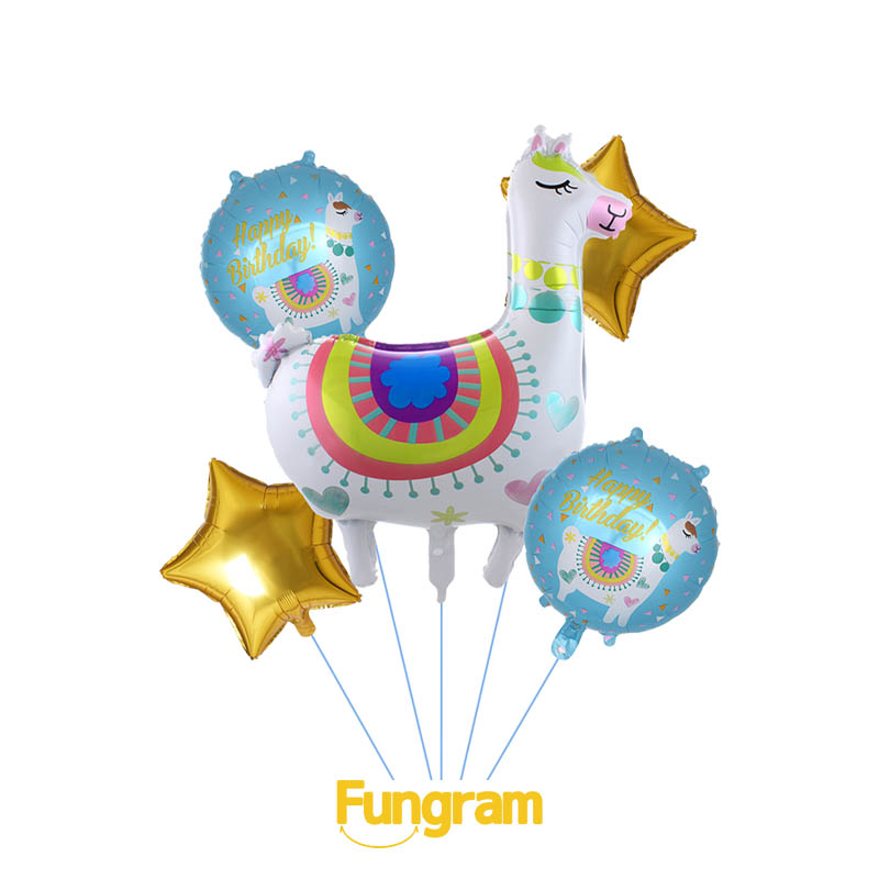 Happy birthday foil balloon agency