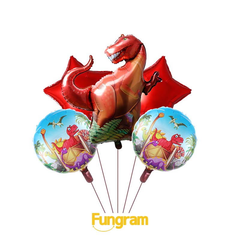 Dinosaur foil balloon supplies