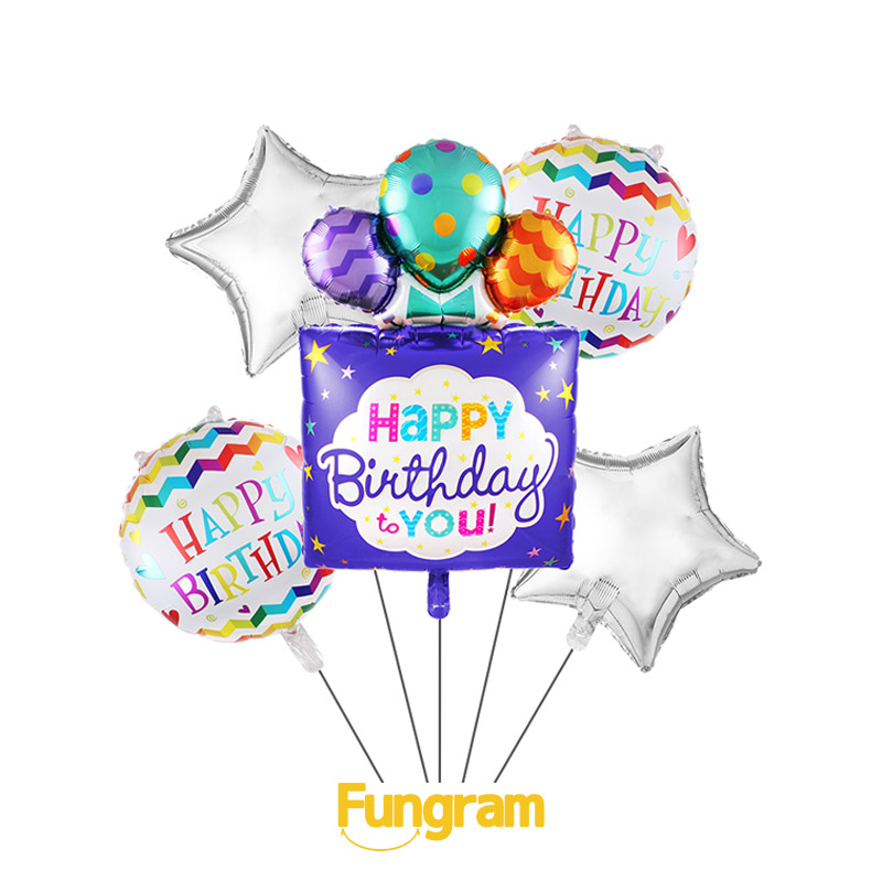 Birthday mylar set balloons exporters