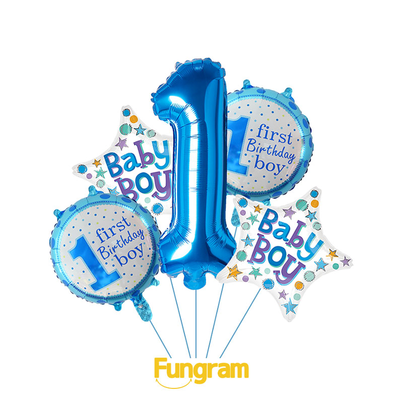Birthday Foil Balloons Set Factories