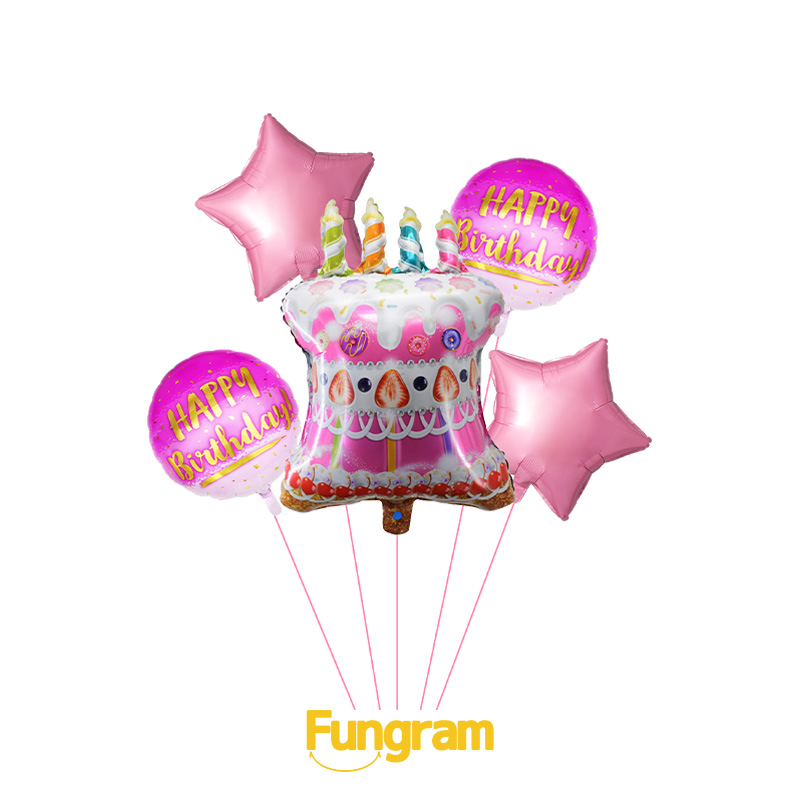 Happy Birthday Decoration Foil balloons Makers