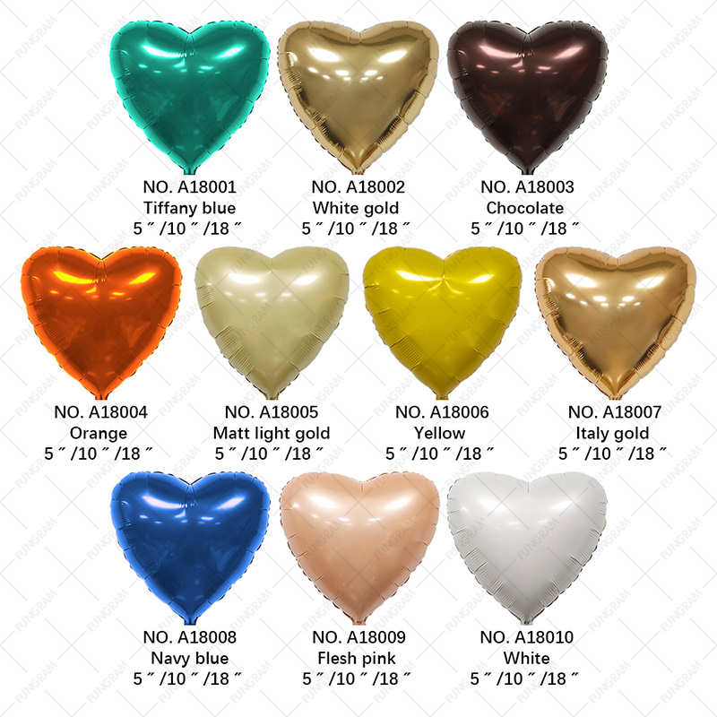 heart shape balloons