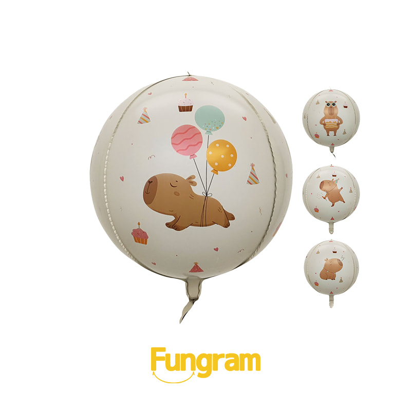 Capybara 4D Balloons